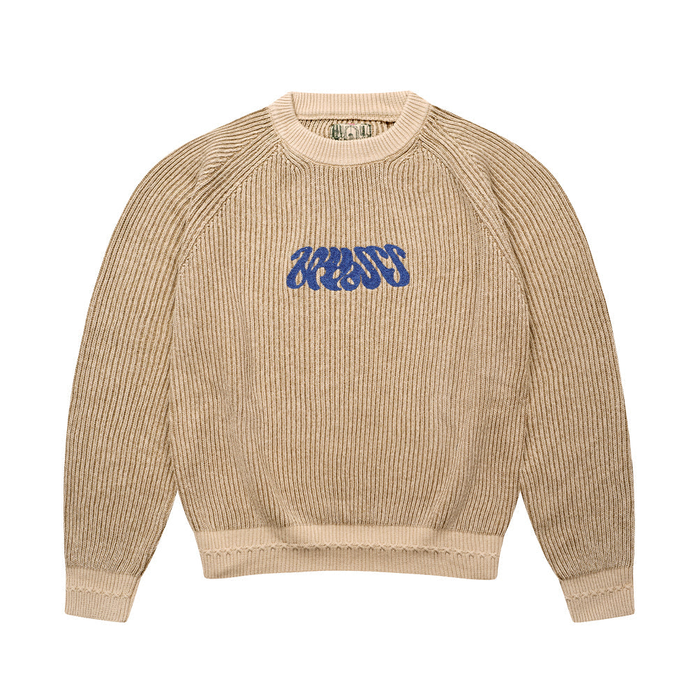 Amoses – pull en maille brown