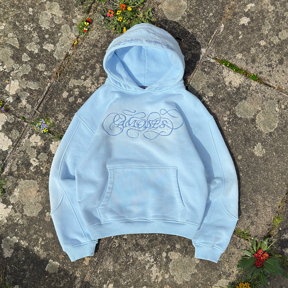 Sweat à capuche blue