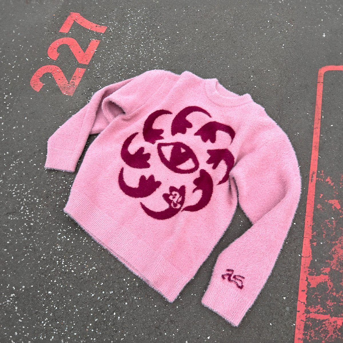Amoses – pull en maille Pink Fluff