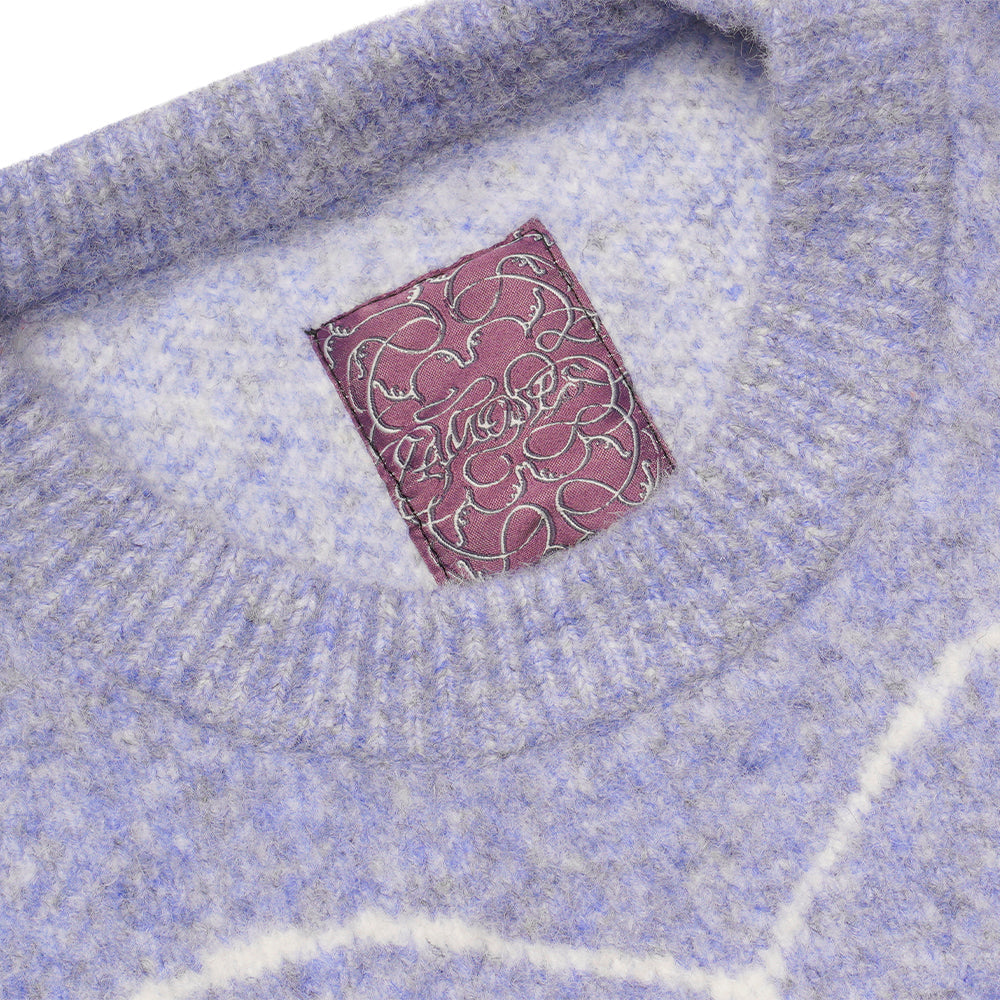 Pull en maille Azure Fluffy