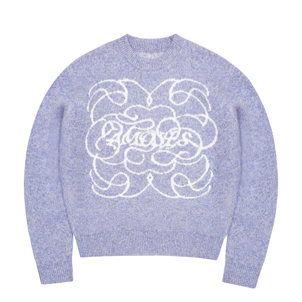 Pull en maille Azure Fluffy