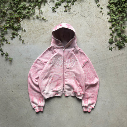 Sweat à capuche : Candy Zip
