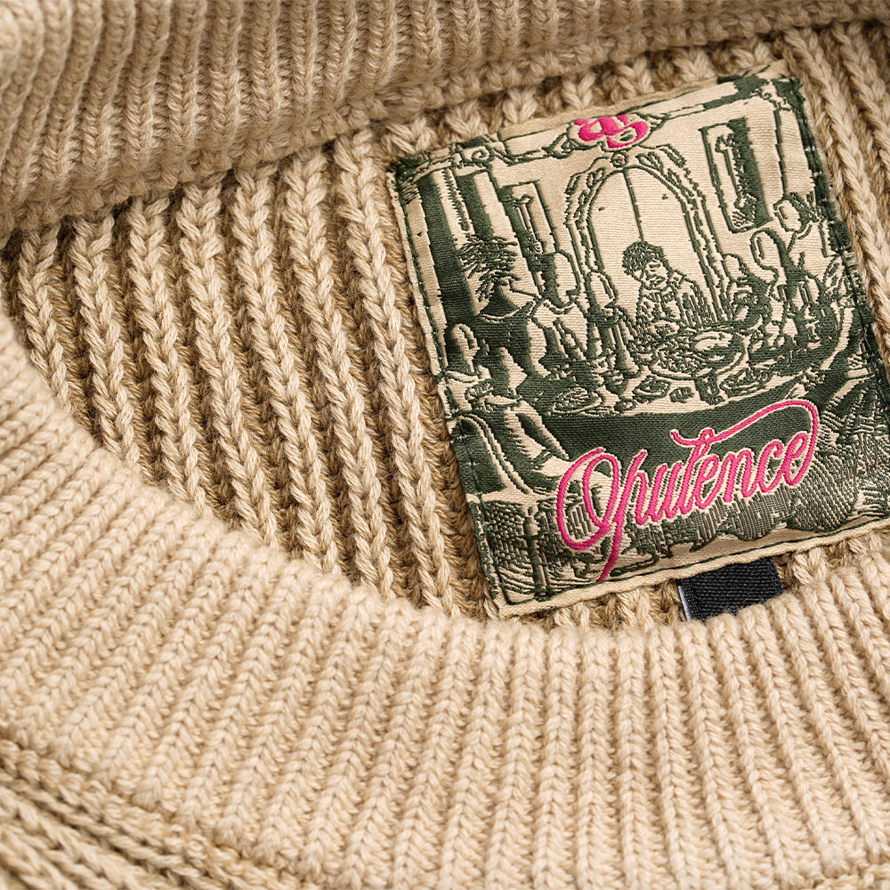 Amoses – pull en maille brown