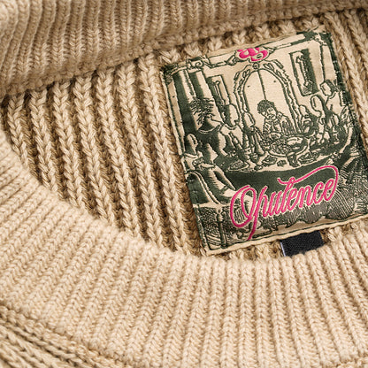 Amoses – pull en maille brown