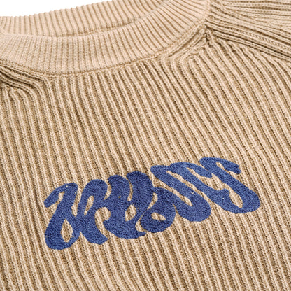 Amoses – pull en maille brown