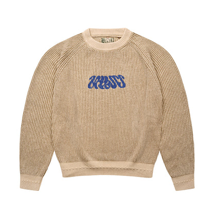 Amoses – pull en maille brown