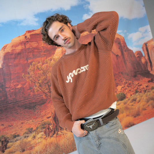 Pull en maille : Longhorn