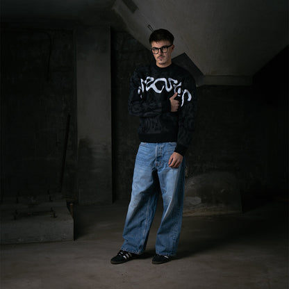 Pull en maille Obsidian Fluff