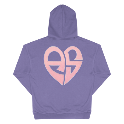 Amoses – Purple sweat à capuche